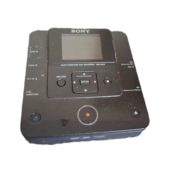 Sony DVDirect Multi-Function DVD Recorder 2.7" Screen Black Model # VRD-MC6 - Picture 1 of 2